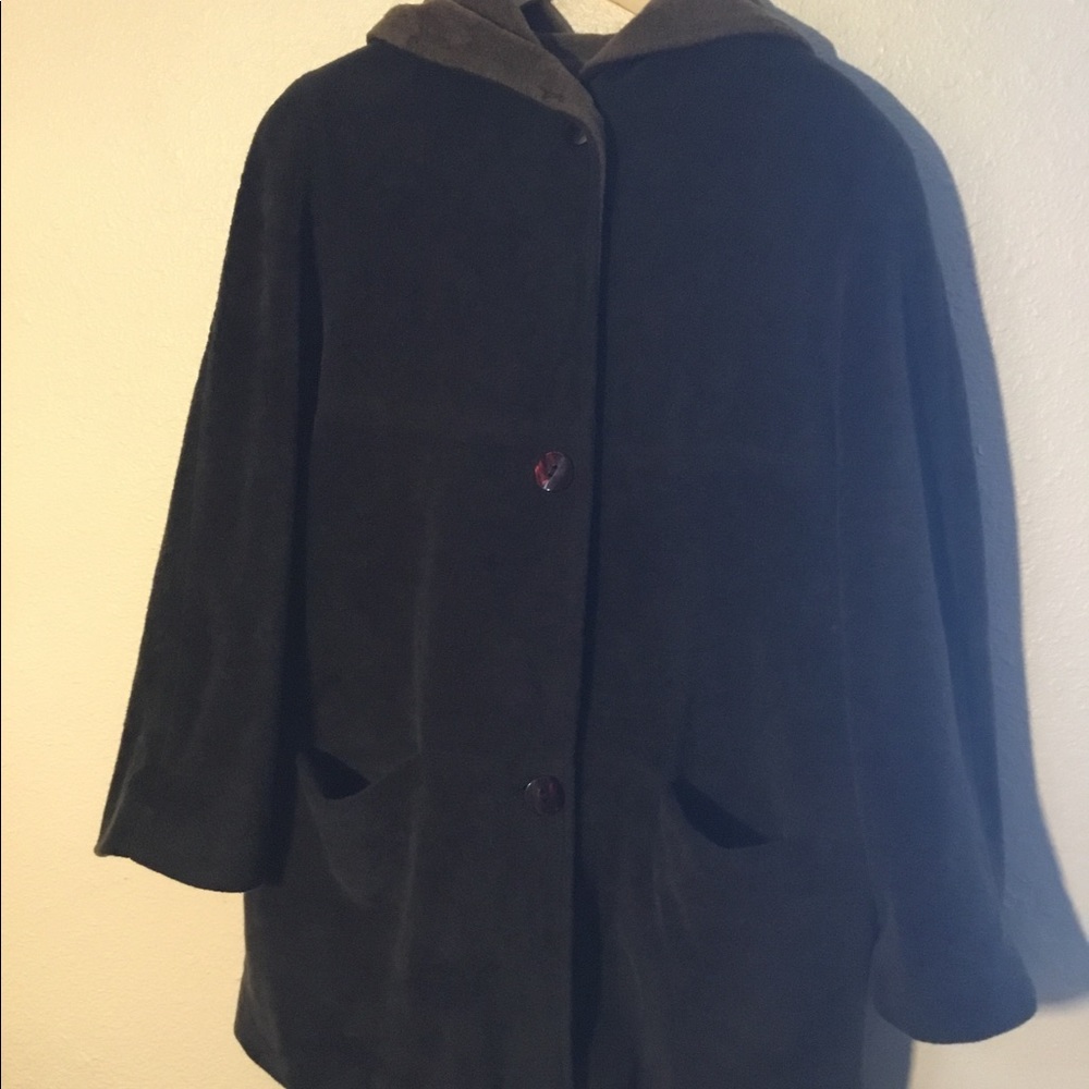 Warm, snuggly, size large Kristin Blake coat.